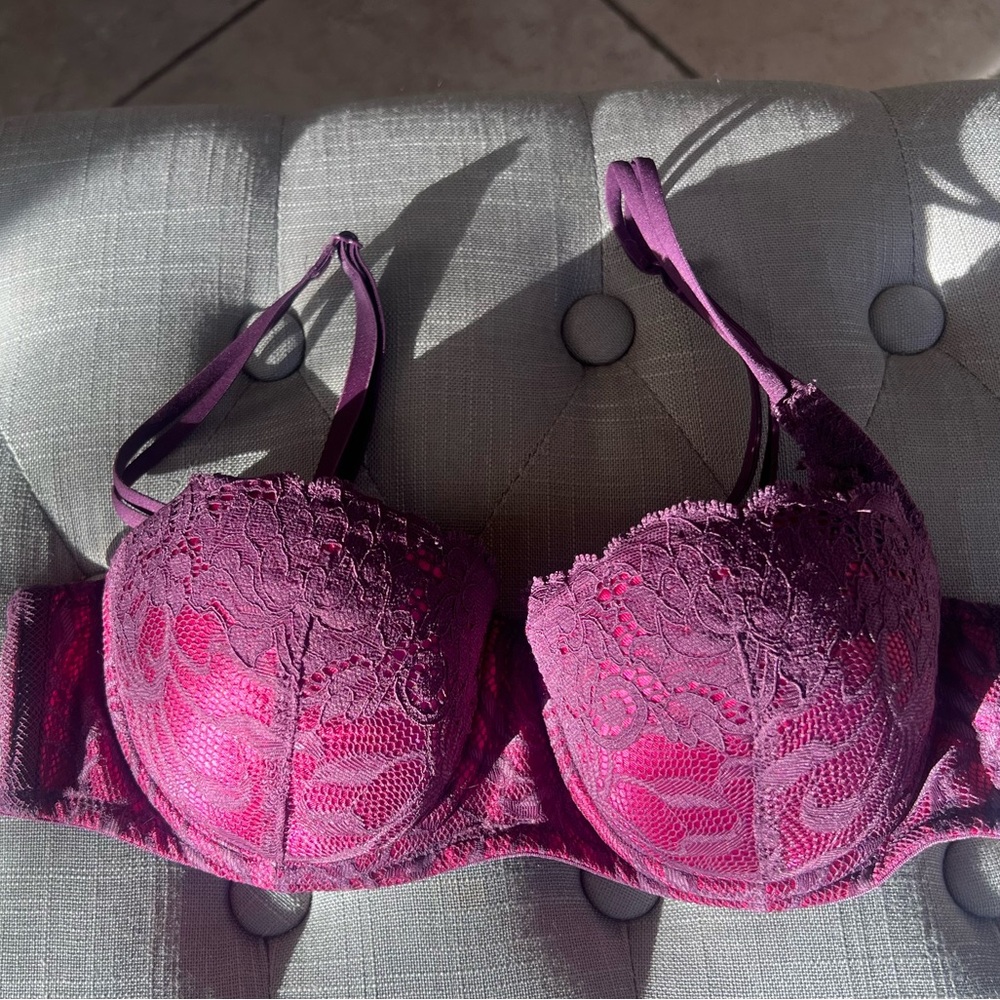 Victoria's Secret Lace Bra - Deep Purple
